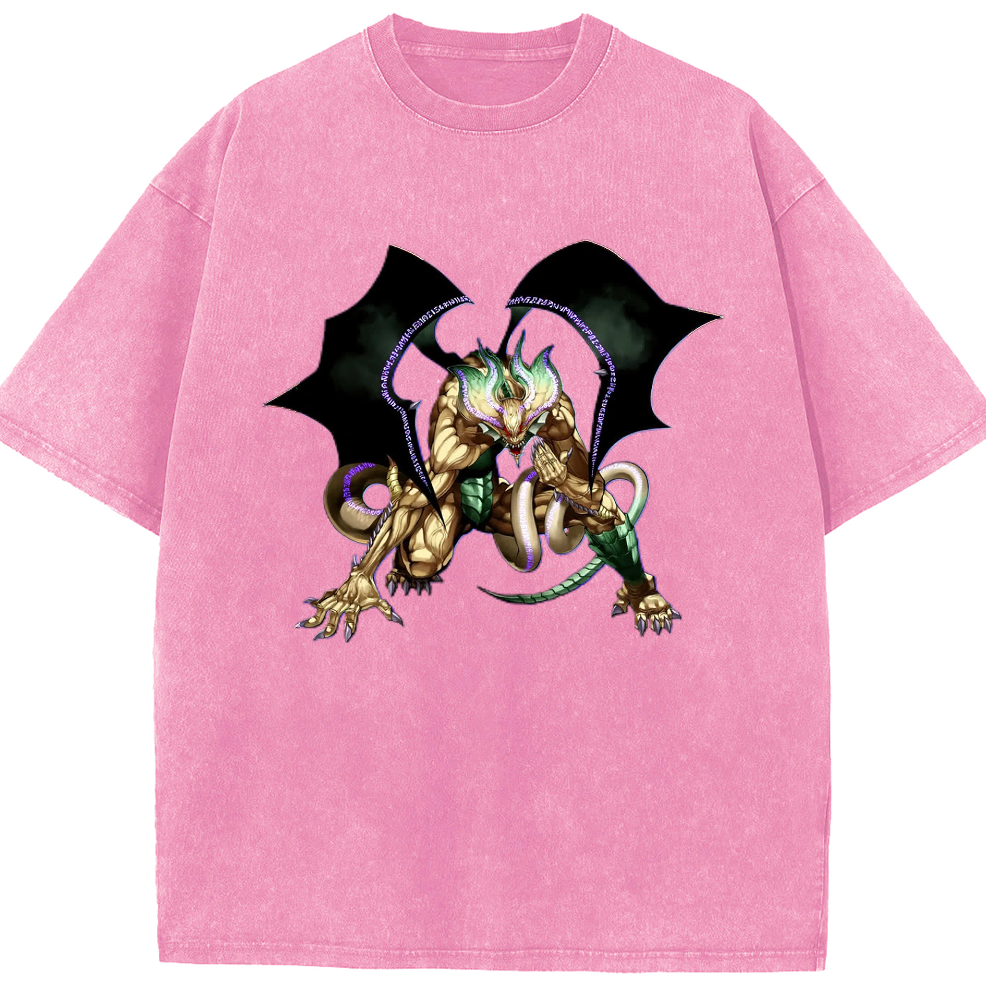 （画像用） 遊☆戯☆王 Yu-Gi-Oh! 綿100% ヴィンテージ風 半袖Tシャツ（フロントプリント）